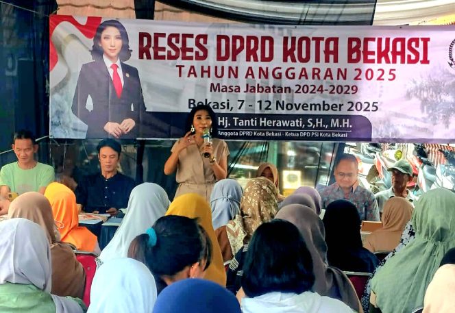 
 Anggota DPRD PSI Tanti Herawati Tegaskan Komitmen Perjuangkan Aspirasi Masyarakat Bekasi
