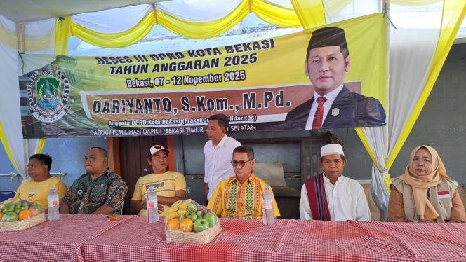 
 Dariyanto Dorong Pembentukan Perda Pro-Rakyat Saat Reses di Bekasi Timur