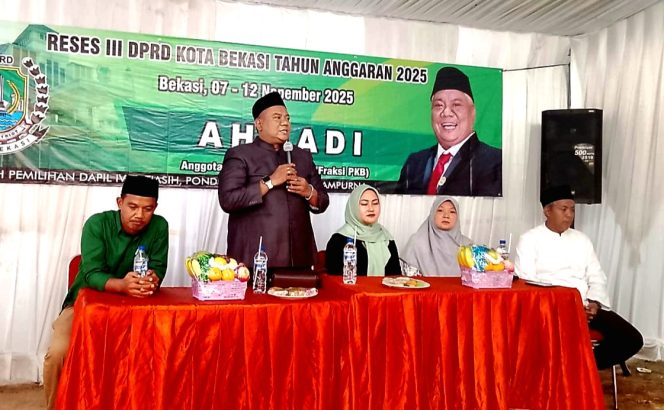 
 Anggota DPRD Kota Bekasi Madonk Dorong Kesejahteraan RT/RW dan Dukungan Kepemudaan