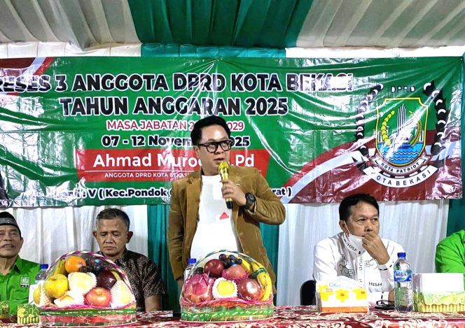 
 Ahmad Murodi Serap Aspirasi Warga Bintara: Usulkan Penambahan Saluran Air dan Perapihan Galian PAM Jaya